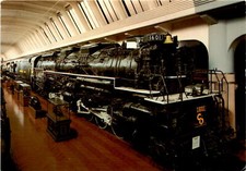 Cartolina locomotiva a vapore