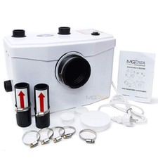 TRITURATORE SANITARIO MACERATORE WC  3in1 600W CASSETTA WATER BAGNO DOCCIA