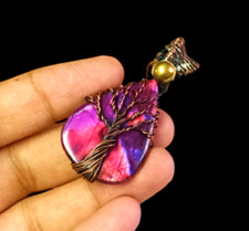 Ciondolo albero labradorite