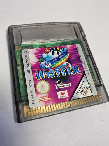 Game boy color wetrix - game,