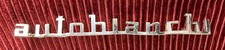 Logo scritta AUTOBIANCHI 15