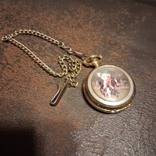 Orologio da tasca tono oro con