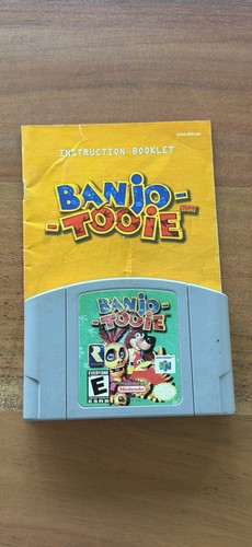 Banjo tooie n64 with manual - with,