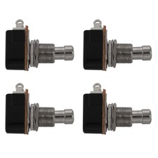 4X Chitarra Pedal 2 Pin SPST