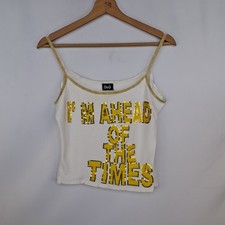 Canotta Dolce e Gabbana colore bianco taglia S da donna