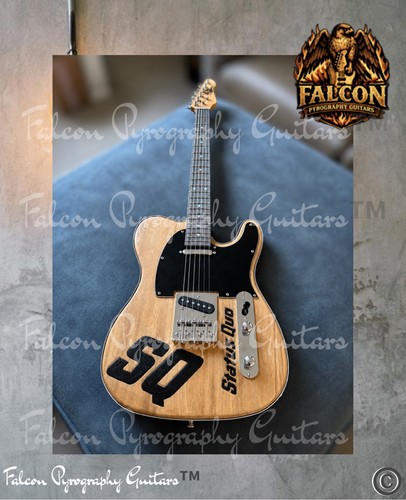 Chitarra elettrica fatta - , a