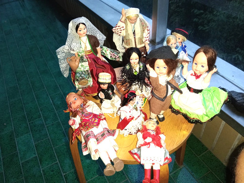Bambole costumi folk italia - folk,