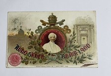 CARTOLINA ROMA 1900 PAPA LEONE