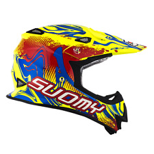CASCO SUOMY MR JUMP GRAFFITI MX - TIMBRO ORO ACU OMOLOGATO - SU/MR-GR-RD