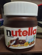 Pouf Pubblicità Nutella Contenitore VIintage