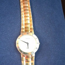 1985 Gucci Gold Tone Round