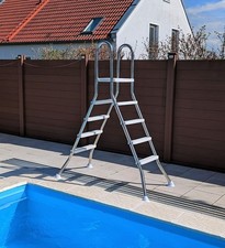 Scala per piscina - in, acciaio
