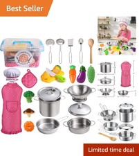 Set Gioco Finto Cucina Bambini