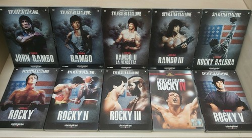 Dvd rocky rambo - 10,