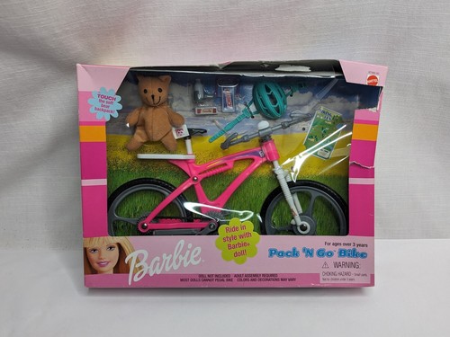 Vintage 1999 barbie - pack, go