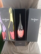 2002 Dom Perignon Andy Warhol Tribute Collection bottiglia vuota e custodia/inserto