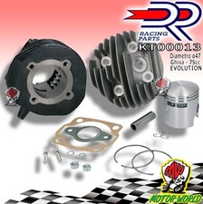 KIT GRUPPO TERMICO CILINDRO DR 75 cc PIAGGIO VESPA 50 SPECIAL R L N DIAMETRO 47