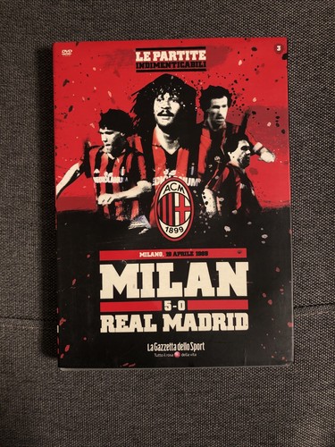 Dvd milan real - real, madrid
