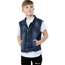 Bambini Ragazzi Denim Scuro
