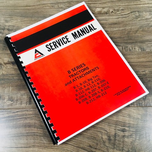 Manuale servizio trattori - manuale, di
