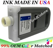 Serbatoio inchiostro compatibile ciano VividColors 700 ml PFI-706 per plotter IPF8410