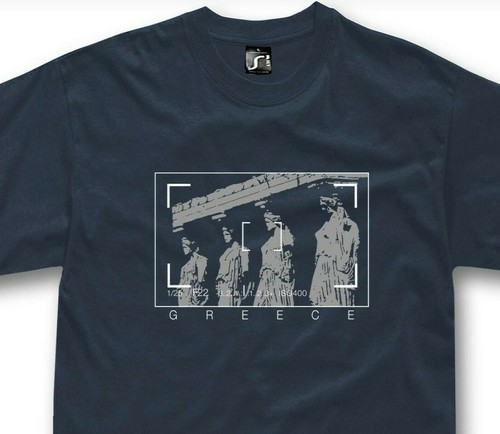Grecia shirt atene kariatidi - grecia, t-shirt