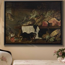 Stampa su tela natura morta