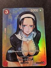 NICO ROBIN - ONE PIECE - BIG BOOBS - SEXY SUORA - WAIFU - CUSTOM - HOLO CARD