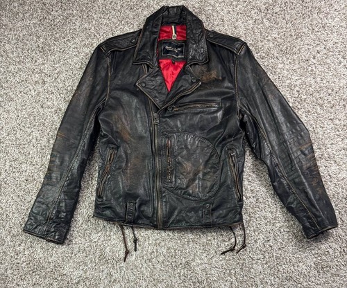 Giacca pelle moto - pelle,