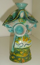 SCULTURA STATUA CERAMICA SARDA