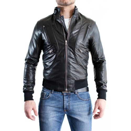 Bomber giubbotto vera pelle - vera,