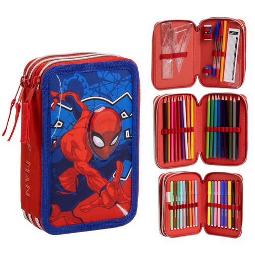 Astuccio scuola spiderman - astuccio,