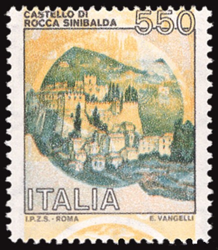 Castelli lire 550 varietà - lire,