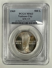 500 Lire Città del Vaticano