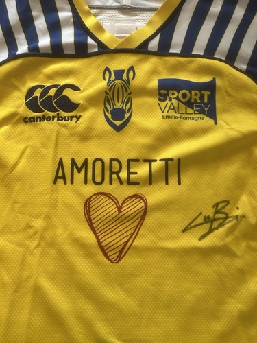 Maglia zebre parma autentica - maglia,