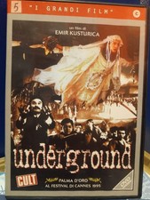 Underground 1995 DVD Cecchi Gori Raro Fuori Catalogo Cult Emir Kusturica