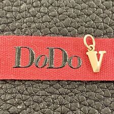 Dodo Pomellato Ciondolo Lettera Letterina Iniziale V Oro Rosa Originale Unisex