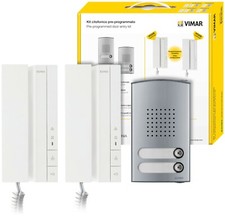 Kit citofono bifamiliare 2