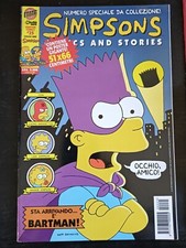 fumetto I SIMPSON numero 25 SENZA POSTER Bongo Comics Macchia Nera
