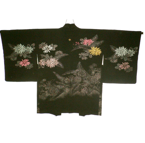 Giacca kimono haori - giacca, nera