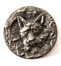 Targa da caccia in ghisa