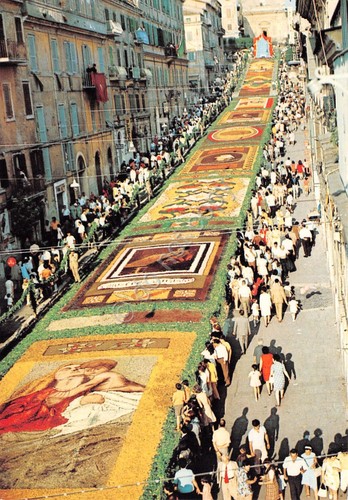 Cartolina genzano roma - cartolina,