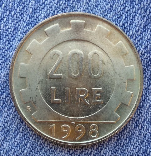Vendo 200 lire 1998 - vendo,