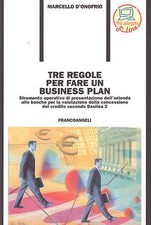 L- TRE REGOLE PER FARE UN BUSINESS PLAN - D'ONORFIO ---- 2006 - B - ZCS213