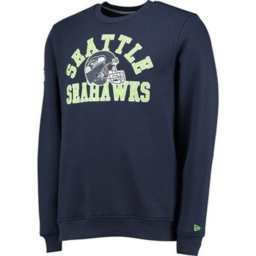Felpa college crew nfl - felpa, new