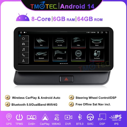 Per audi 2009 2016 25 - audi, 10,25"