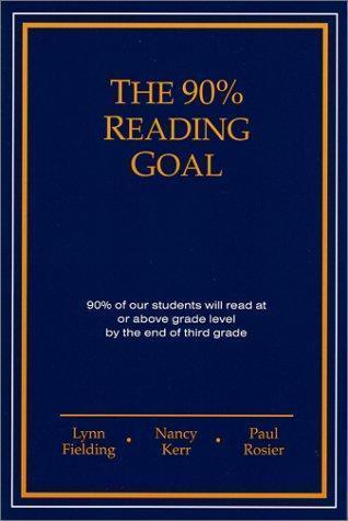 The reading goal - 90%,