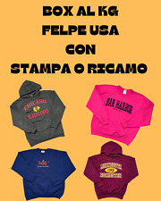 BOX STOCK LOTTO KILOSALE 3 KG FELPE USA VINTAGE/SECOND-HAND DA UOMO E DONNA