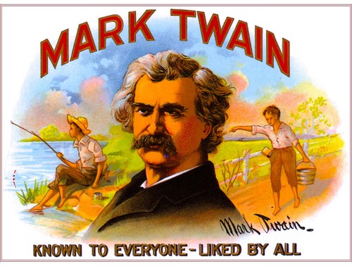 Mark twain scatola tabacco - twain,