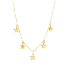 Collana con 5 ciondoli a